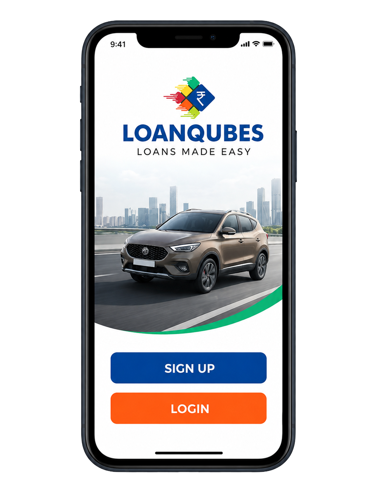 LoanQubes mobile app screen